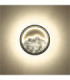 Odessa Integrated Led Semi Flush Ceiling Light Matt Grey 3000-4000-6500K-8