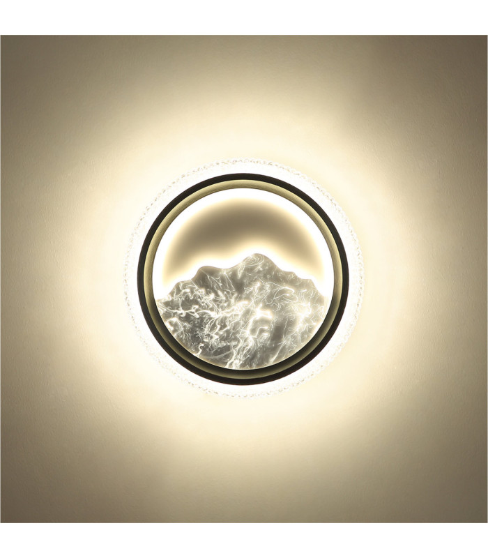 Odessa Integrated Led Semi Flush Ceiling Light Matt Grey 3000-4000-6500K-8