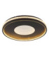 Shirley 50cm Integrated Led Semi Flush Ceiling Light Matt Black 2700-6500K-4