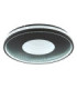 Shirley 50cm Integrated Led Semi Flush Ceiling Light Matt Black 2700-6500K-5