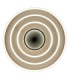 Lawanda Integrated Led Semi Flush Ceiling Light Matt Sand Colour 3000-4000-6000K-3