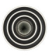 Lawanda Integrated Led Semi Flush Ceiling Light Matt Black 3000-4000-6000K-3