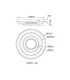 Lawanda Integrated Led Semi Flush Ceiling Light Matt Black 3000-4000-6000K-8