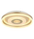 Cardenas 40cm Integrated Led Semi Flush Ceiling Light Matt Champagne Colour 3000K-1