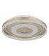 Cardenas 40cm Integrated Led Semi Flush Ceiling Light Matt Champagne Colour 3000K-2