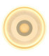 Cardenas 40cm Integrated Led Semi Flush Ceiling Light Matt Champagne Colour 3000K-3