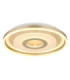 Cardenas 50cm Integrated Led Semi Flush Ceiling Light Matt Champagne Colour 3000K-1