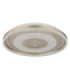 Cardenas 50cm Integrated Led Semi Flush Ceiling Light Matt Champagne Colour 3000K-2