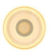 Cardenas 50cm Integrated Led Semi Flush Ceiling Light Matt Champagne Colour 3000K-3