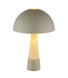 Paulin Table Lamp Matt Grey 1x E27-1