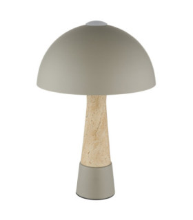 Paulin Table Lamp Matt Grey 1x E27-2