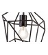 Medium Caged Ceiling Pendant, 1 x E27, Black Nickel - 10