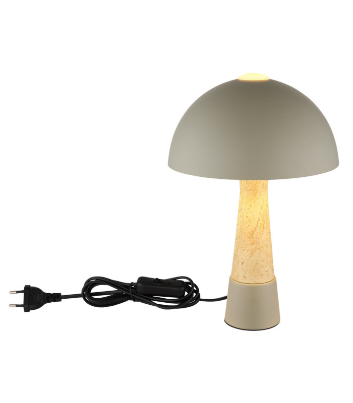 Paulin Table Lamp Matt Grey 1x E27-5