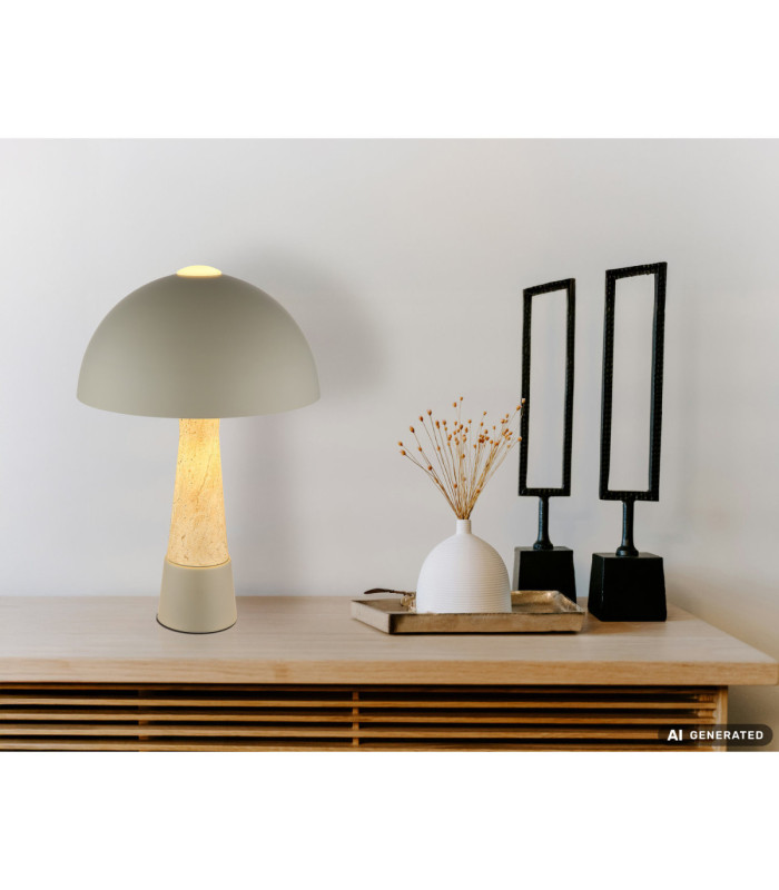 Paulin Table Lamp Matt Grey 1x E27-8