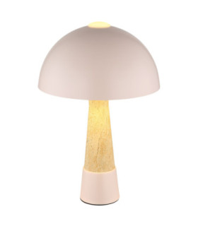 Paulin Table Lamp Matt Champagne Colour  1x E27-1