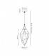 Large Caged Ceiling Pendant, 1 x E27, Black Nickel - 2