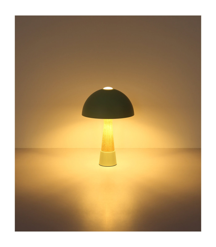 Paulin Table Lamp Matt Green 1x E27-6