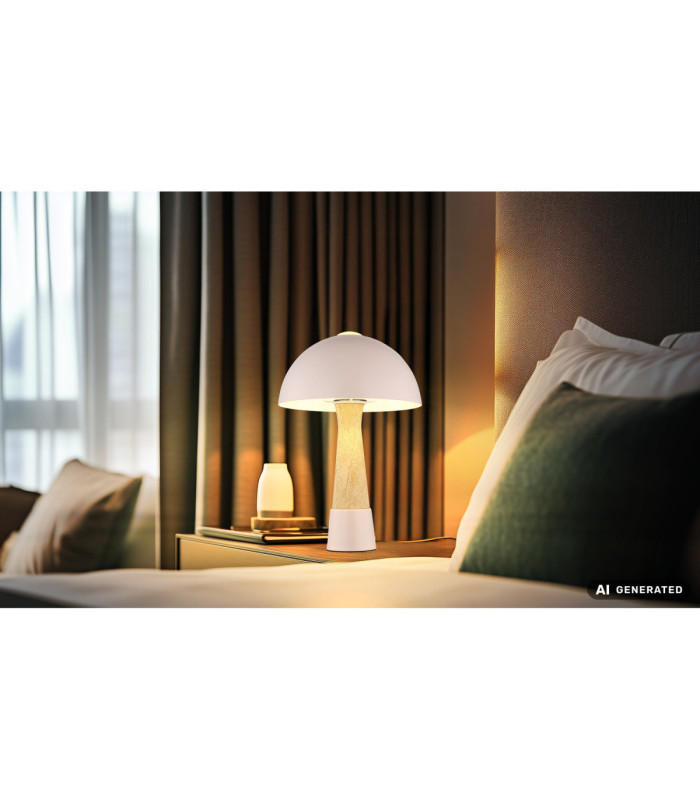 Paulin Table Lamp Matt Champagne Colour  1x E27-7