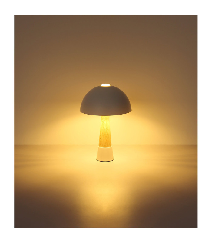 Paulin Table Lamp Matt Sand Colour  1x E27-6