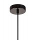 Large Caged Ceiling Pendant, 1 x E27, Black Nickel - 4