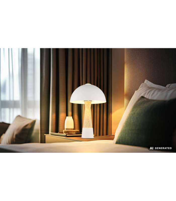 Paulin Table Lamp Matt Sand Colour  1x E27-7