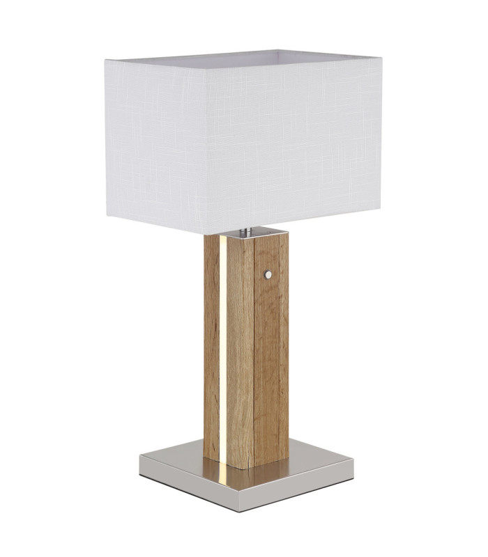 Forest Table Lamp With Shade Matt Grey 2x E27-6