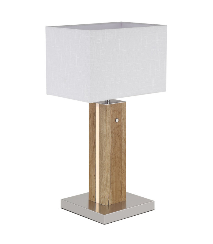 Forest Table Lamp With Shade Matt Grey 2x E27-11