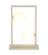 Nanda Globe Table Lamp Matt Sand Colour  2x G9-3
