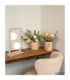 Nanda Globe Table Lamp Matt Sand Colour  2x G9-6
