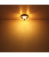 Priska Twin Ceiling Spotlight Matt Black 3x Integrated LED E27 3000K-10