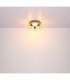 Priska Twin Ceiling Spotlight Matt Black 3x Integrated LED E27 3000K-11