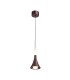 Ceiling Dome Pendant, 1 x 5W LED, 3000K, 213lm, Satin Brown - 1