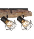 Priska Bar Ceiling Spotlight Bar Black 4x E27-4