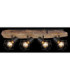 Priska Bar Ceiling Spotlight Bar Black 4x E27-6
