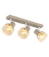 Kairo Ceiling Spotlight Bar Matt Sand Colour  3x E14-1