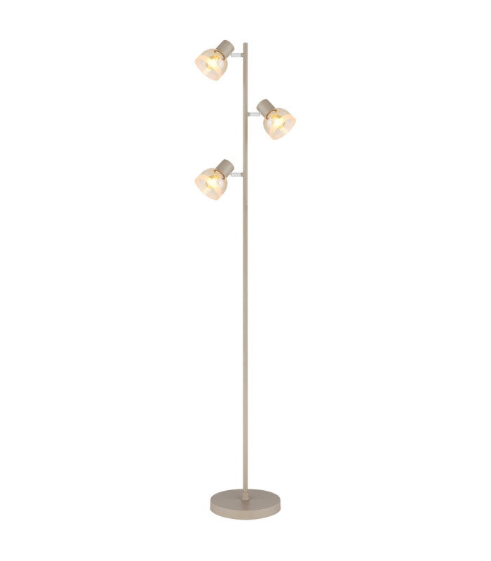 Kairo Multi Arm Floor Lamp Matt Sand Colour  3x E14-1
