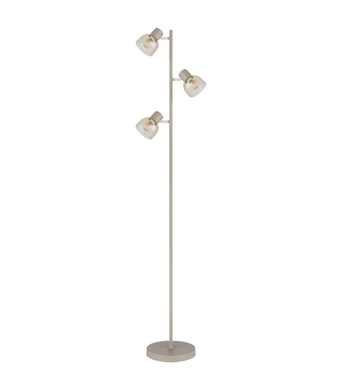 Kairo Multi Arm Floor Lamp Matt Sand Colour  3x E14-2