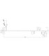 Kairo Multi Arm Floor Lamp Matt Sand Colour  3x E14-8