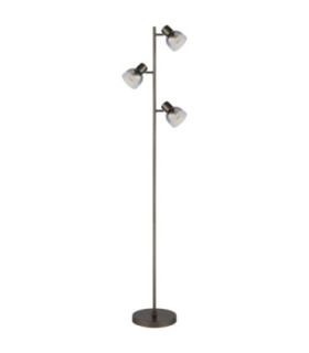 Kairo Multi Arm Floor Lamp Matt Gunmetal 3x E14-2