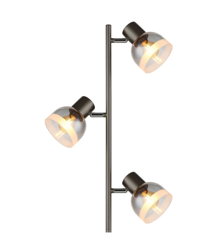 Kairo Multi Arm Floor Lamp Matt Gunmetal 3x E14-3