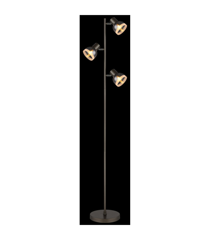 Kairo Multi Arm Floor Lamp Matt Gunmetal 3x E14-4
