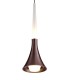 Ceiling Dome Pendant, 1 x 5W LED, 3000K, 213lm, Satin Brown - 6