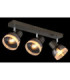 Kairo Ceiling Spotlight Bar Matt Gunmetal 3x E14-5