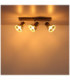 Kairo Ceiling Spotlight Bar Matt Gunmetal 3x E14-7