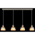 Kairo Bar Pendant Ceiling Light Matt Sand Colour  4x E27-6