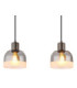 Kairo Bar Pendant Ceiling Light Matt Gunmetal 4x E27-4