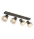 Kairo Ceiling Spotlight Bar Matt Gunmetal 4x E14-1