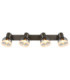 Kairo Ceiling Spotlight Bar Matt Gunmetal 4x E14-4