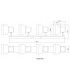 Kairo Ceiling Spotlight Bar Matt Sand Colour  4x E14-9
