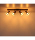Kairo Ceiling Spotlight Bar Matt Gunmetal 4x E14-7